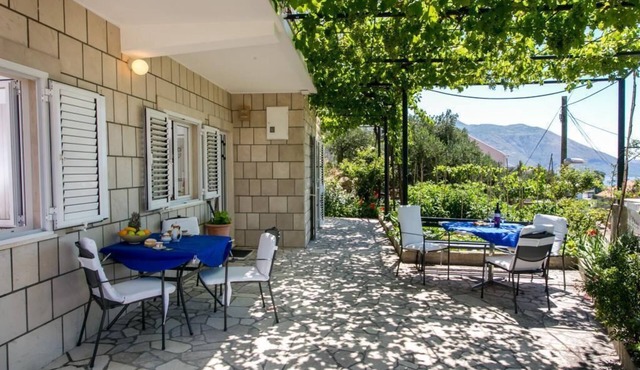 Apartments Olive - Comfort One Bedroom Apartment with Terrace and Sea View - Popolica 50