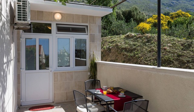 Apartments Olive - One Bedroom Apartment with Terrace and Partial Sea View - Popolica 50