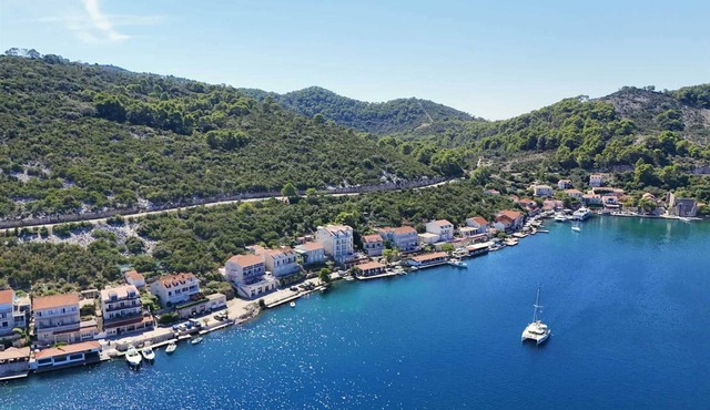 Apartments Patricija One bedroom apartment with balcony and sea view