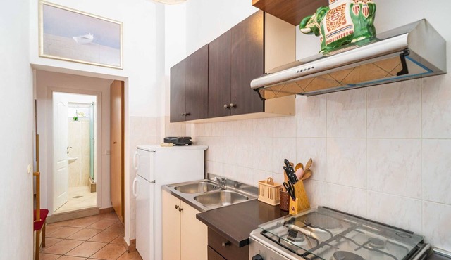 Apartments Senjo - Studio Apartment with Balcony with Sea View (Apartman 4)