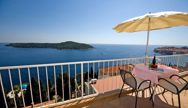 Apartments Sipa - Superior One Bedroom Apartment with Balcony and Sea View (Apartman D)