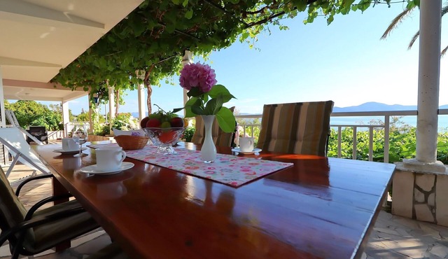 Apartments Stipo - Comfort One Bedroom Apartment with Terrace and Sea View (A1)