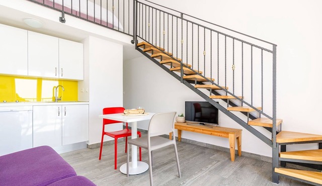 Apartments Villa Lukas - 'No.10' Gallery Studio Apartment with Balcony and Sea View