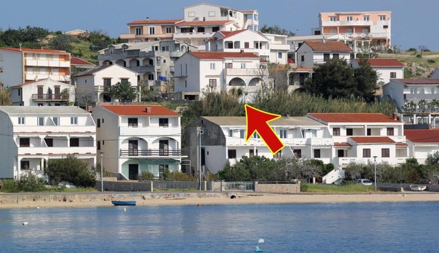 Apartments with parking space Metajna, Pag - 208