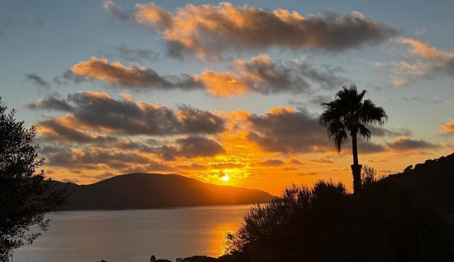 Appart On the heights of the Gulf of Lava on the ground floor near Ajaccio