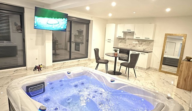 Apparemment 70m2 Jacuzzi spa Douche Italienne Terrasse Netflix