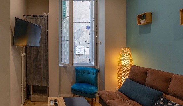 Appart 100 - Cosy T2 with TV