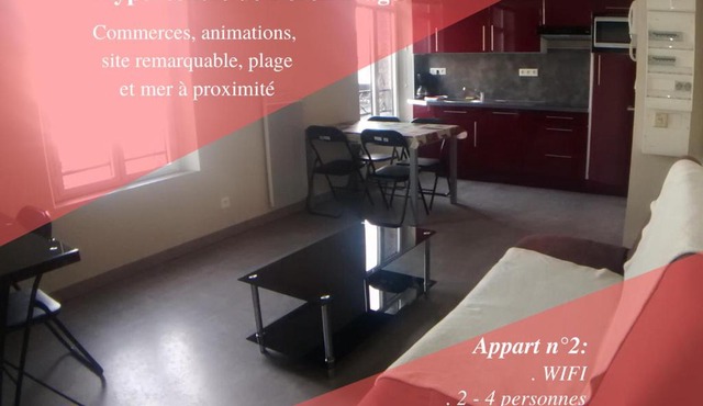 Appart 2-4 pers Berck-Plage Hyper-centre