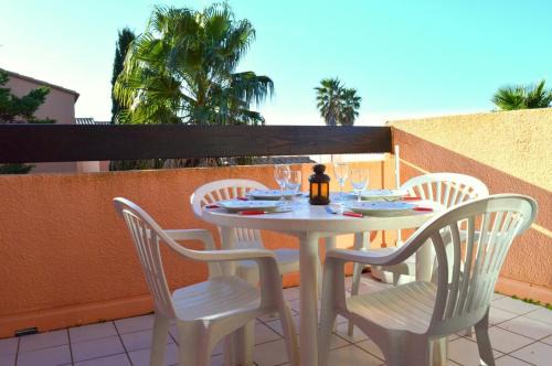 Appart 2 pièces 4 couchages PORT LEUCATE NATURISME PL010-1004