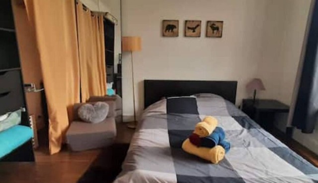 Appart 2 Pièces Calme et Cosy, 200 m RER B Laplace