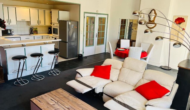 Appart 4 pers, face Jardins Nausicàa & à 50m plage