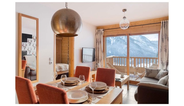 Appart* Champagny La Plagne-Skis at your feet