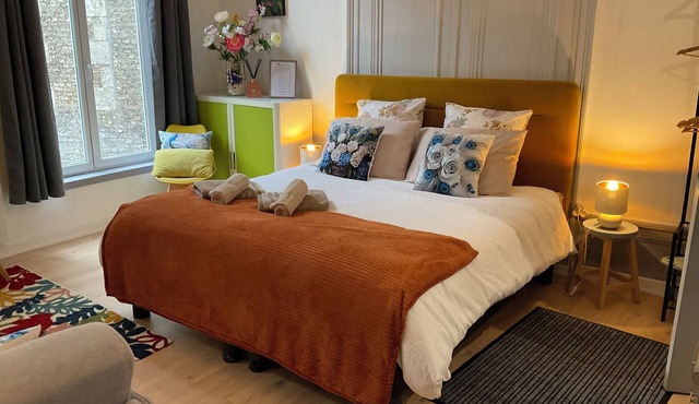 Appart Cosy Bora Bora & Centre Amiens 4 persons near Hortillonnages