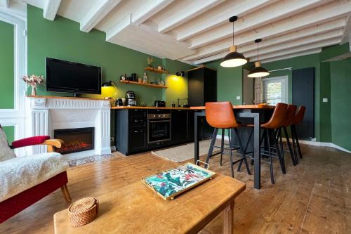 Appart de charme, 2 chambres en centre ville