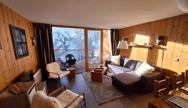 Appart Duplex/La Plagne, Montchavin/3 Chambres, 8 Pers/Pied des Pistes