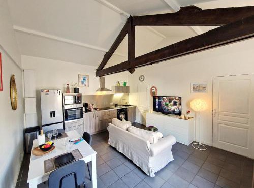 Appartement bord de Saône avec parking