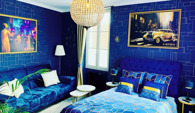 Appart Le Gatsby Coeur Centre Ville - Wi-fi- Sauna