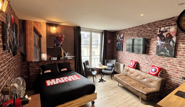 ★ Appart Le Marvel - Coeur center ville proche véloroute - Wifi Netflix ★