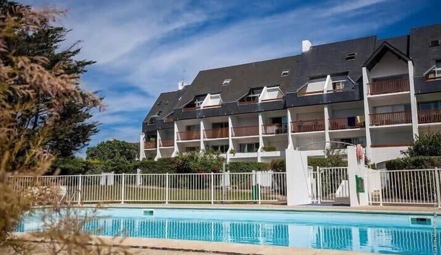 Appart Port haliguen résidence piscine et plage 19