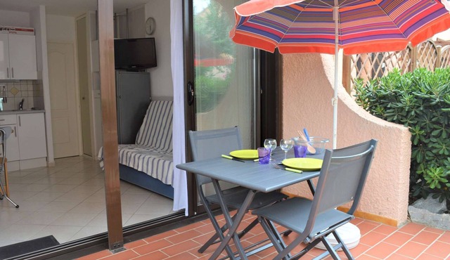 Appart Studio 2 couchages PORT LEUCATE NATURISME