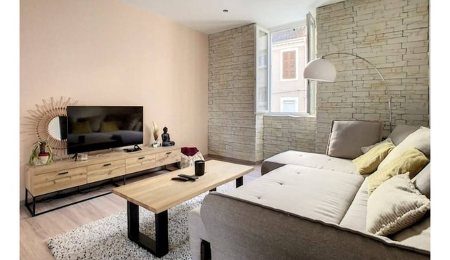 Appart T2, 4 Places, à 5 Minutes du Centre Ville !