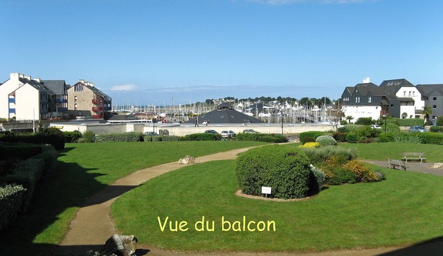 Appart T2 clear, beautiful view port and sea, near beach and Thalasso