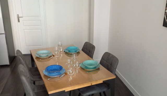 Appartement 45 m², Chambre sur Cour