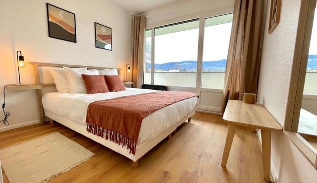 Appartement - Lit Queen Size - Proximité Genève