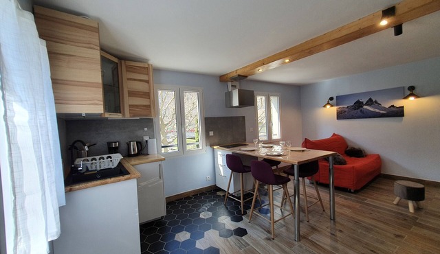 Appartement 40m² Avec Jardin, Calme, Pied des Cols!
