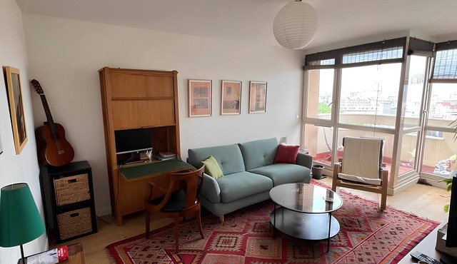 Appartement Cosy,vue Imprenable sur Paris