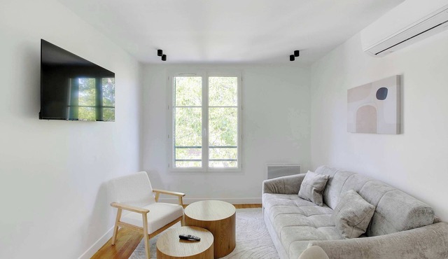 Appartement climatisé et neuf - proche Paris