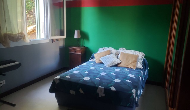 Appartement Climatisé, RDC Villa, Avec Jardin Arboré. Proche Centre Ville Bastia