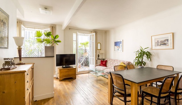 Appartement Élégant Centre Paris Avec Terrasse