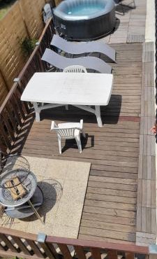 Appartement-1- prive, terrasse, parking et jardin