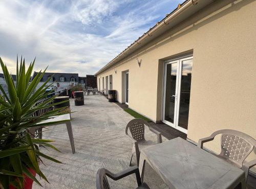 Appartement 10 personnes avec terrasse à Vallères