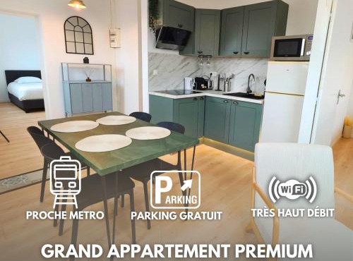 Appartement 2 Ch - Parking et Métro Lille