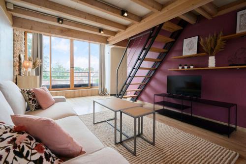 Appartement 2 chambres de caractère.