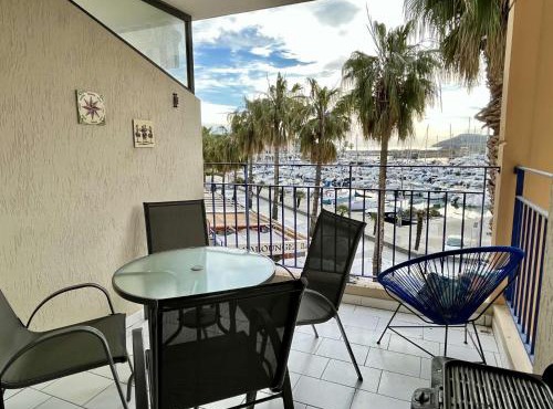 Appartement 2 pièces cabine vue sur le port d'Argelès sur mer 6 couchages AR660-022
