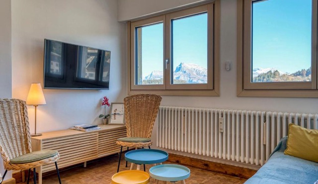 Appartement 2 pièces au cœur de Megève, accès rapide télécabine - FR-1-453-280