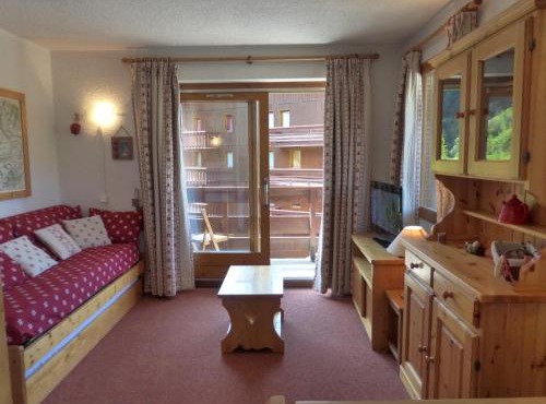 Appartement 2 pièces cabine, ski aux pieds, animaux admis - FR-1-411-609