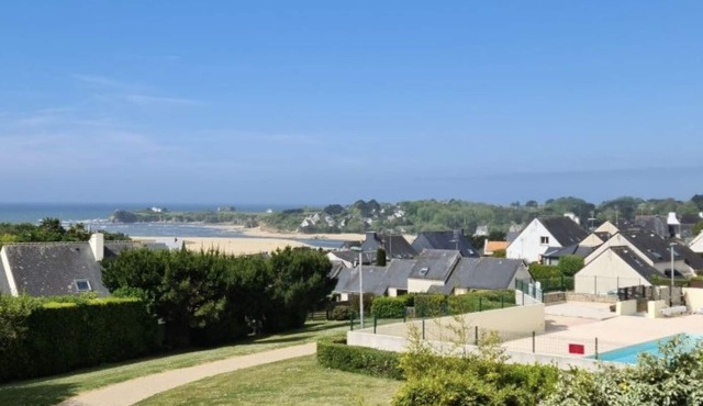 Appartement 3 Pièces 6 Pers : vue mer et Accès Piscine Privée