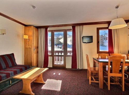 Appartement 3 pièces, 2 salles de bains, 6 pers, pistes Plagne Soleil - FR-1-455-48