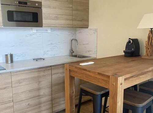 Appartement 4 pers, balcon sud, quartier Passeaux - Alpe d'Huez - FR-1-405-111