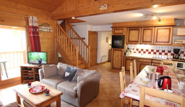 Appartement 4 pièces duplex aux Saisies - 8 pers - FR-1-594-183