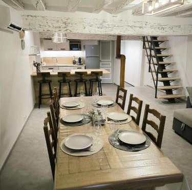 Appartement 6-8 personnes, gîte, climatisé, classé 3 étoiles, proche du zoo de Beauval et des châteaux de la Loire