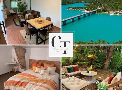 Appartement 65m2 à Callian, 2 Chambres, Parking Gratuit, Proche Lac et Cannes