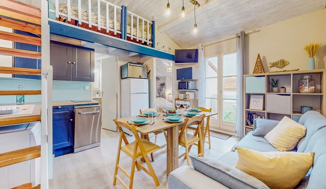 Appartement Aloha Ohana 4/6 Personnes à 400m de la Plage à Dolus D'oléron