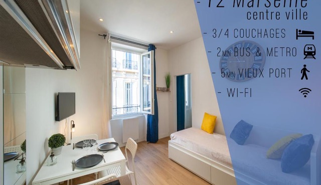Appartement au cœur de Marseille Vieux Port