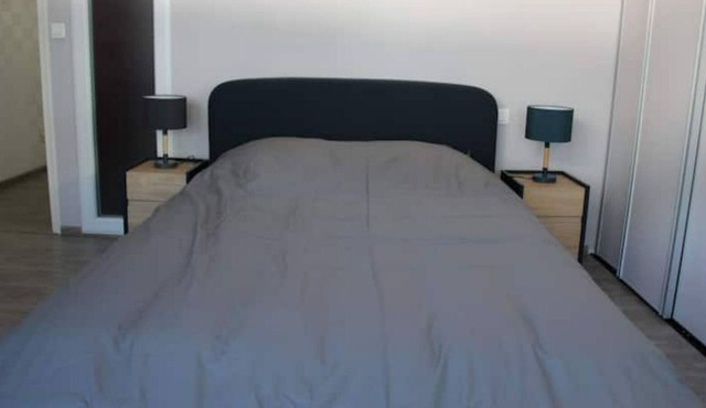 Appartement Avec Cour Privée au Centre-ville