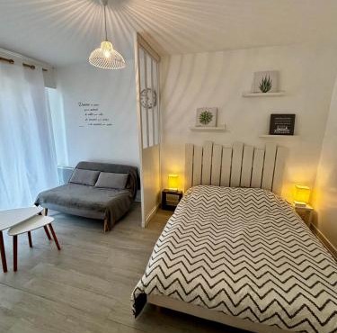 Appartement avec balcon, proche CHU, château, Tramway